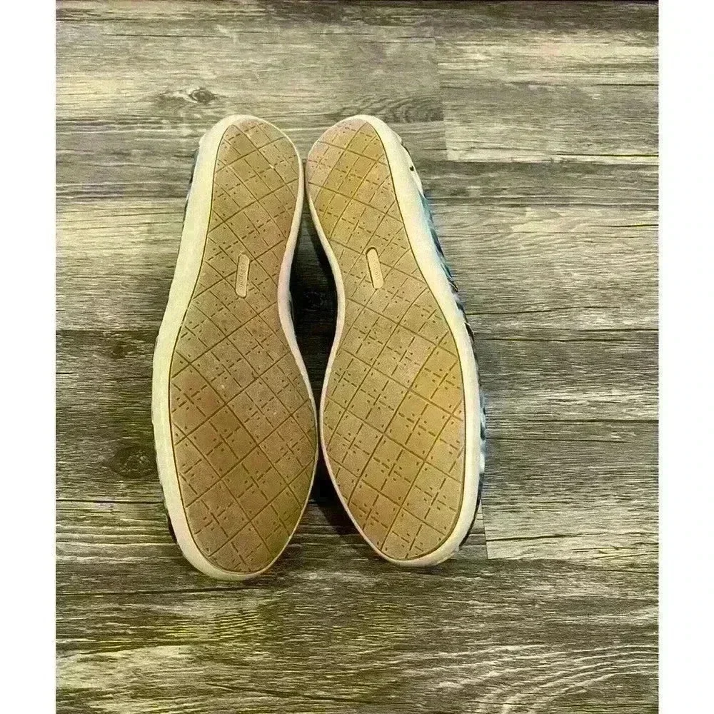 Soft Spots Sz 11 Slip On Flats Amena Watercolor Tie Dye